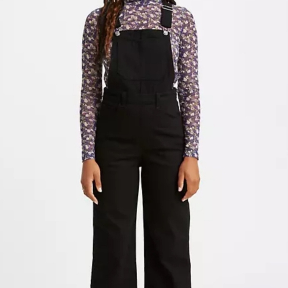 Levi's Black Women's Denim Overalls
